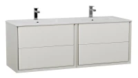 Тумба с раковиной Cezares Bellagio 140 bianco opaco