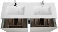 Тумба с раковиной Cezares Bellagio 140 bianco opaco