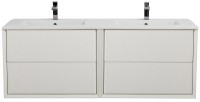 Тумба с раковиной Cezares Bellagio 140 bianco opaco