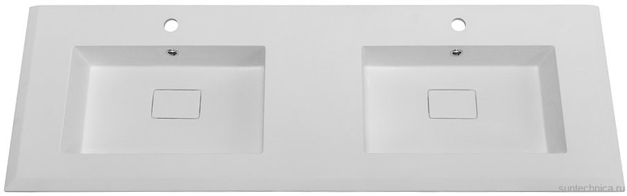 Тумба с раковиной Cezares Bellagio 140 bianco opaco