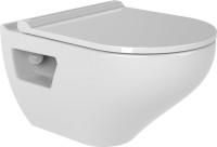 Комплект  Унитаз подвесной Bien Ion безободковый + Гигиенический душ Lemark plus Grace LM1519C со смесителем, С ВНУТРЕННЕЙ ЧАСТЬЮ + Шумоизоляционная п