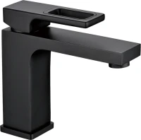 Смеситель для раковины Gappo G17-6 G1017-6 черный Смеситель для раковины Gappo G17-6 G1017-6 черный