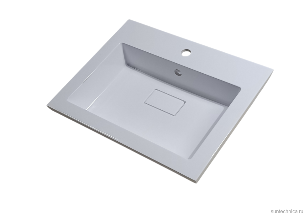 Тумба с раковиной Style Line Лима Plus 60 напольная, эмаль, белая матовая