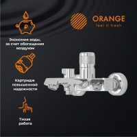 Смеситель для ванны с душем Orange Sole M03-100cr хром