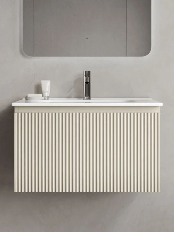 Тумба с раковиной Sancos Snob R 1.0 70 beige soft