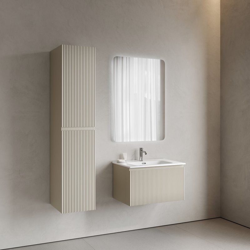 Тумба с раковиной Sancos Snob R 1.0 70 beige soft