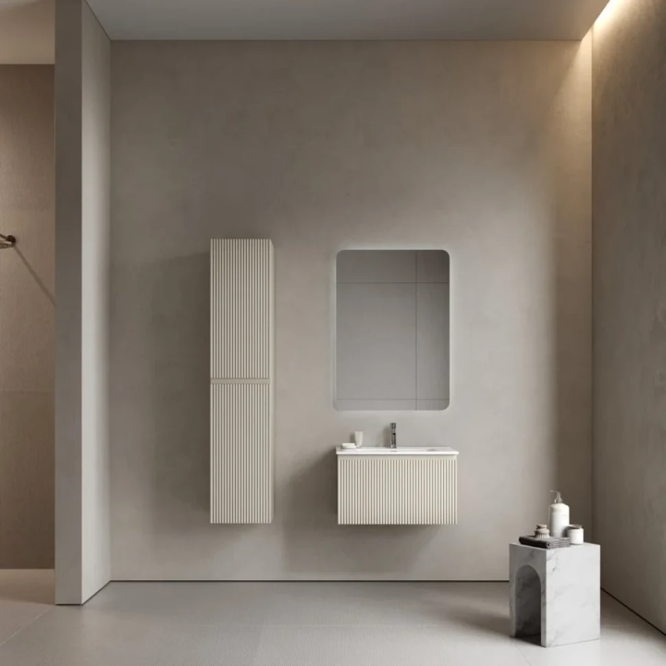 Тумба с раковиной Sancos Snob R 1.0 70 beige soft