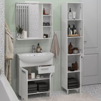 Зеркало SanStar Аура 70 белое