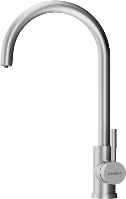 Смеситель для кухни Damixa Merkur 400721400 с каналом для питьевой воды, никель