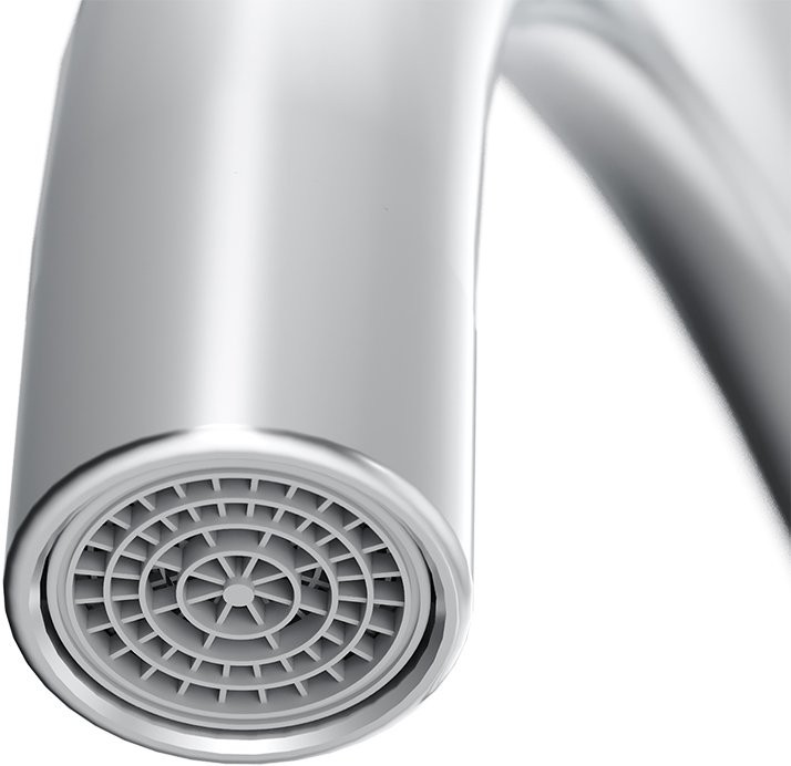 Смеситель для кухни Damixa Merkur 400721400 с каналом для питьевой воды, никель