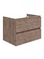 Тумба под раковину без столешницы Teymi Laina 70 темный дуб Тумба под раковину без столешницы Teymi Laina 70 темный дуб