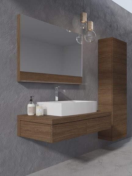 Мебель для ванной комнаты Ravak Formy SD 120 орех