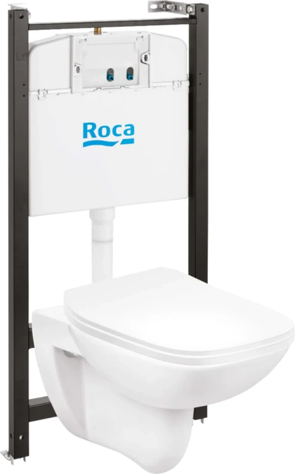 Комплект Roca Debba 893104970 подвесной унитаз + инсталляция + сиденье