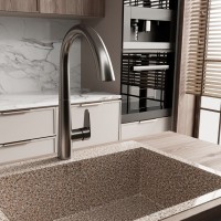 Смеситель для кухни Wasserkraft A8617 нержавеющая сталь