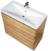 Мебель для ванной комнаты BelBagno Albano 90 напольная, rovere rustico