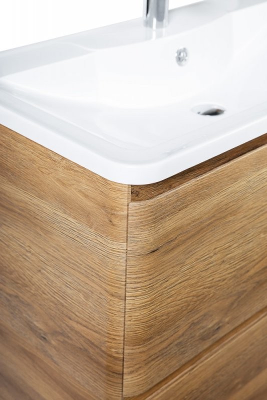 Мебель для ванной комнаты BelBagno Albano 90 напольная, rovere rustico