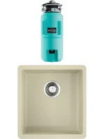 Комплект Мойка Omoikiri Kata 40-U-BE ваниль + Измельчитель Nagare slim 1250-AZ azur blue Комплект Мойка Omoikiri Kata 40-U-BE ваниль + Измельчитель Nagare slim 1250-AZ azur blue