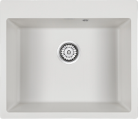 Комплект Мойка Paulmark Kante 60 PM106052-WH белый + Измельчитель Bone Crusher BC 810-SL Slim Line