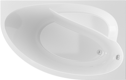 Акриловая ванна Timo Iva 1610 R 160x100, с каркасом, правая
