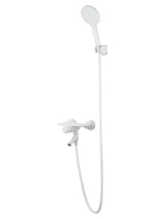 Смеситель для ванны с душем Wonzon & Woghand Click WW-FE05L221-MW матовый белый Смеситель для ванны с душем Wonzon & Woghand Click WW-FE05L221-MW матовый белый