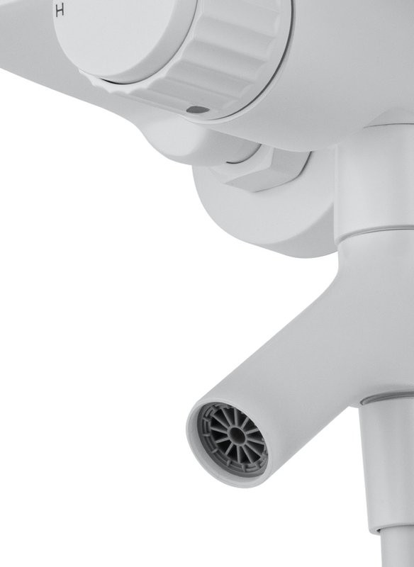 Смеситель для ванны с душем Wonzon & Woghand Click WW-FE05L221-MW матовый белый