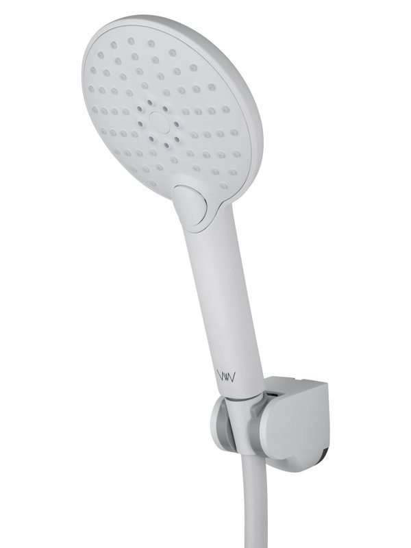 Смеситель для ванны с душем Wonzon & Woghand Click WW-FE05L221-MW матовый белый