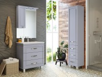 Тумба под раковину Misty Терра 70 серая