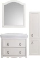 Шкаф пенал для ванной ASB-Woodline Верано 40 слоновая кость Шкаф пенал для ванной ASB-Woodline Верано 40 слоновая кость