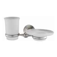 Набор Стакан Wasserkraft Ammer K-7026 + Мыльница K-7029