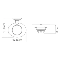 Набор Стакан Wasserkraft Ammer K-7026 + Мыльница K-7029 Набор Стакан Wasserkraft Ammer K-7026 + Мыльница K-7029
