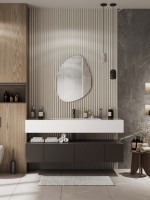 Зеркало CONTINENT Led Moti 60х80 см, сенсорное, с холодной подсветкой