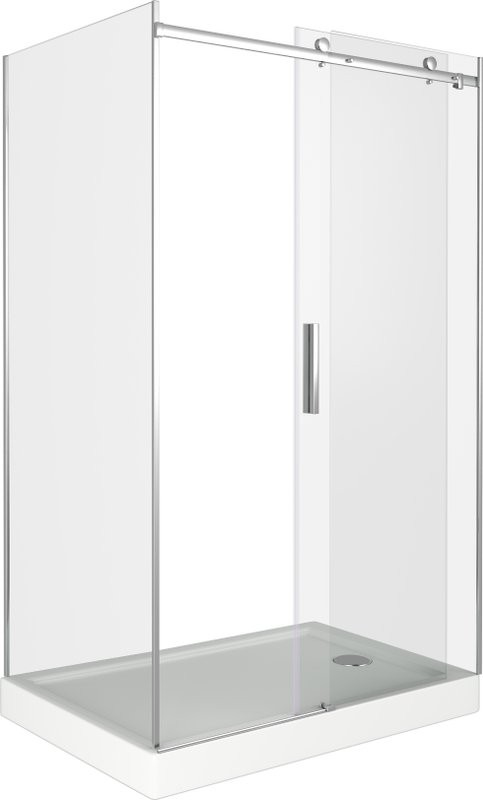 Душевой уголок Good Door Galaxy Galaxy WTW+SP-C-CH 110x90, профиль хром