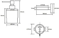 Набор Стакан Bemeta Coral 158110012 + Дозатор 158109102 Набор Стакан Bemeta Coral 158110012 + Дозатор 158109102