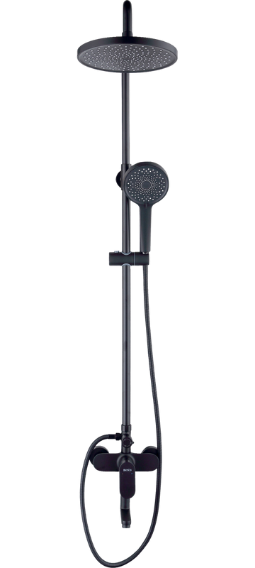 Душевая стойка BOND Circle B01-9188 черная