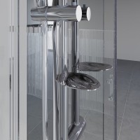 Душевая кабина Niagara Ultra NG-709-01 100х100, с высоким поддоном