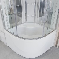 Душевая кабина Niagara Ultra NG-709-01 100х100, с высоким поддоном