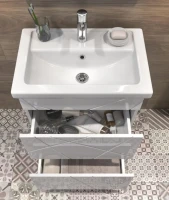 Мебель для ванной комнаты Vigo Geometry 50 белая Мебель для ванной комнаты Vigo Geometry 50 белая