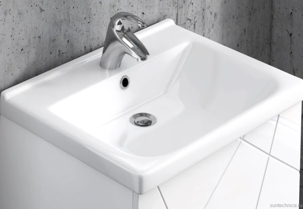 Мебель для ванной комнаты Vigo Geometry 50 белая
