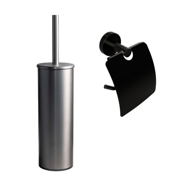 Набор Держатель Bemeta Graphit 156112012 + Ершик 156313067