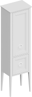 Шкаф пенал для ванной KERAMA MARAZZI Plaza Classic Neo 165 белый матовый