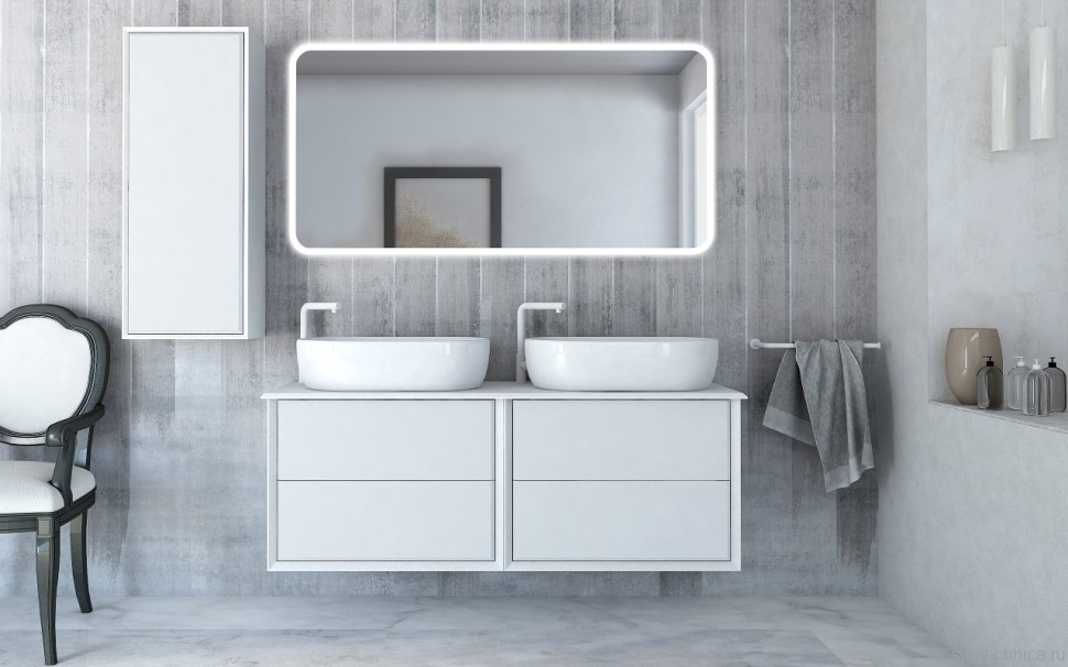 Накладная раковина Cezares Bellagio 50179 60 см, bianco