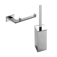 Набор Держатель Colombo Design Look B1608.000 + Ершик B1626.CR ABS