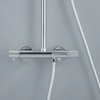Душевая стойка Vincea Desire VSFS-1D0TCH с термостатом, хром