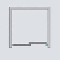 Душевая дверь в нишу Radaway Espera DWJ 140 R