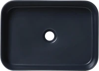 Консоль с раковиной Allen Brau Liberty 75 подвесная, черный браш, столешница бежевая