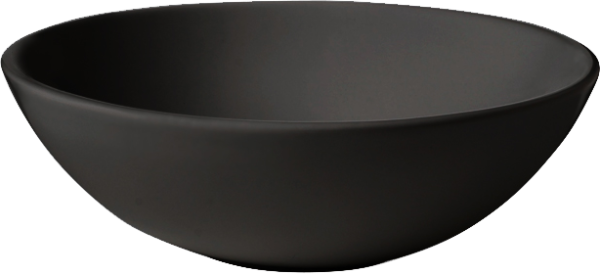 Накладная раковина Kerasan Ciotola 430331 46 см, черная матовая