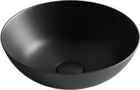 Накладная раковина Kerasan Ciotola 430331 46 см, черная матовая