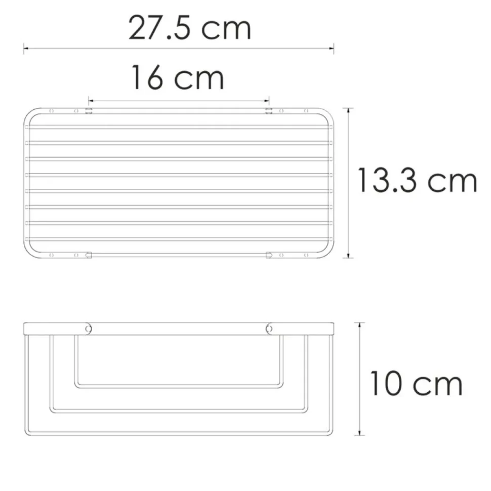 Полка Wasserkraft Elbe 7400 K-711GUN METAL оружейная сталь