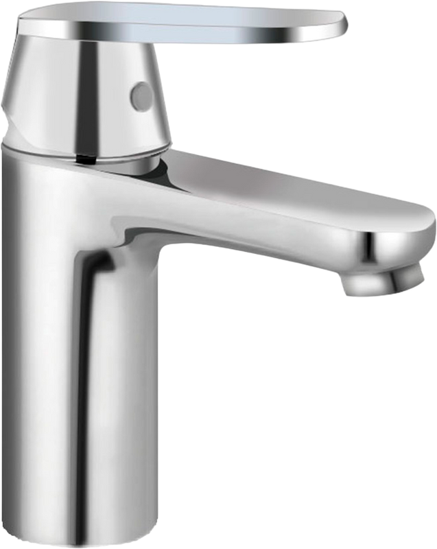 Смеситель для раковины AQUAme Prato AQMP6131 с донным клапаном, хром