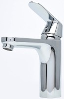 Смеситель для раковины AQUAme Prato AQMP6131 с донным клапаном, хром